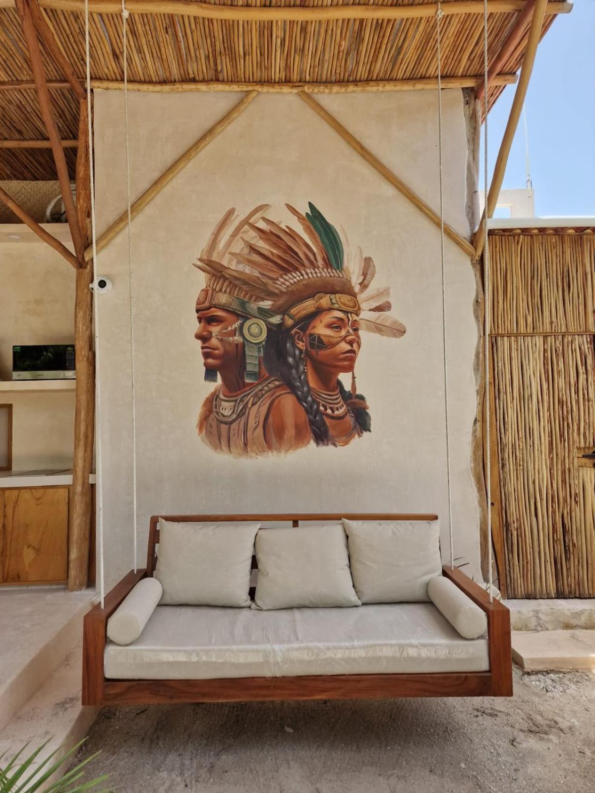 Luna Y Sol Glamping Holbox Buitenkant foto